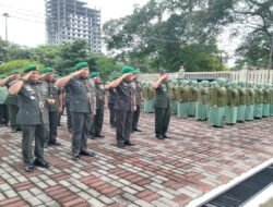 Jelang Hari Juang TNI AD, Kodim 0735/Surakarta Laksanakan Ziarah Rombongan dan Tabur Bunga
