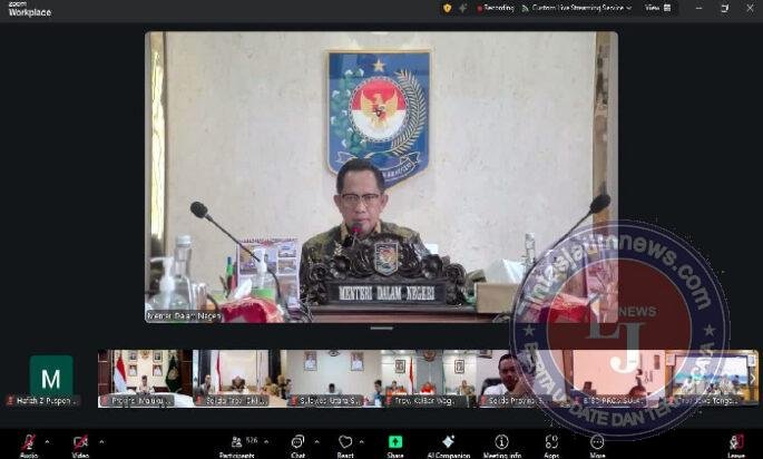 Mendagri Ingatkan Pemda Siaga Hadapi Nataru dan Potensi Bencana