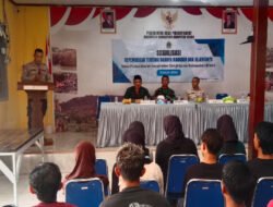 Muspika Sangkapura Giat Sosialisasi Pencegahan Narkoba di Pudakit Barat