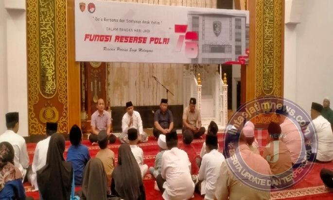 Doa Bersama HUT Reserse, Kapolres: Spiritual Perkuat Mental