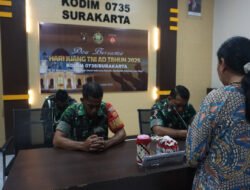 Kodim 0735/Surakarta Gelar Do’a Bersama Memperingati Hari Juang TNI AD Ke-80 Tahun 2025