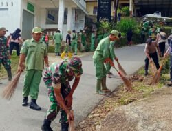 Dalam Rangka Hari Juang TNI AD Ke 80, Kodim Pacitan Gelar Karya Bhakti 3 Pilar