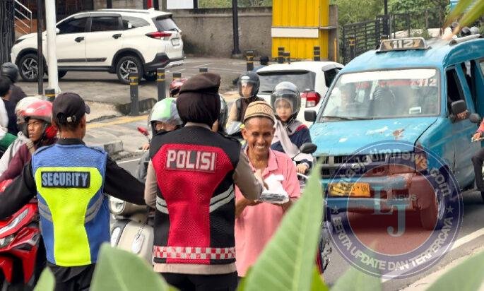 Korsabhara Baharkam Polri Konsisten Gelar “Jumat Berkah” untuk Warga Depok