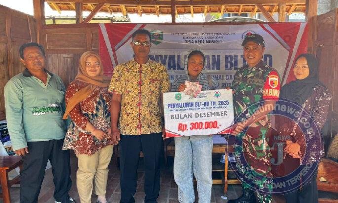 Peran TNI–Polri Mengawal Penyaluran BLT Dana Desa di Trenggalek