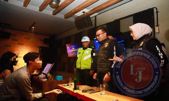 Jelang Nataru Polres Jember Gelar Razia Tempat Hiburan Malam