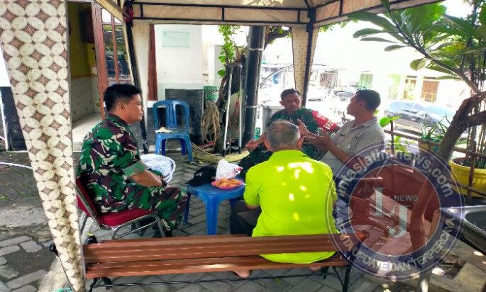 Tegur Sapa, Senyum dan Salam, Cara Jitu Babinsa Mojosongo Pererat Tali Silaturahmi dengan Warga Binaan