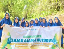 SMPM Jipat Karangasem Gelar Kokurikuler dengan Jelajah Lingkungan dan Outbond