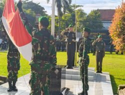 Kodim Sragen Gelar Upacara 17-an untuk Tingkatkan Jiwa Nasionalisme