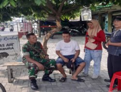 Terus Jaga Hubungan Baik, Babinsa Laksanakan Komsos dengan Warga Binaan