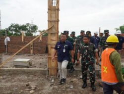 Dandim Madiun Dampingi Kunjungan Wadir PT Agrinas Pangan Nusantara Percepat Pembangunan KDKMP