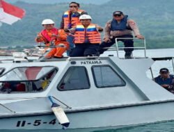 Jelang Nataru Polres Probolinggo Patroli Laut Amankan Obyek Vital