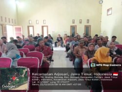 Babinsa Koramil 0801/03 Arjosari Hadiri Musdes Pengesahan APBDes dan Dukungan Terkait KDMP