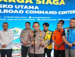Kapolri dan Menhub Tinjau Kesiapan Pengamanan Nataru di JMTC Bekasi