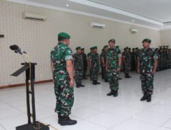 Pimpin Tradisi Korp Raport Pindah Satuan, Dandim 0724/Boyolali Tekankan Loyalitas dan Jaga Silaturahmi
