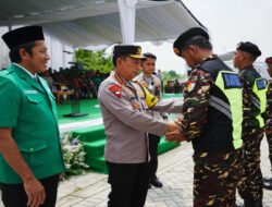 Pimpin Apel Kebangsaan Banser, Kapolri Ingatkan Kesiapsiagaan Bencana dalam Pengamanan Nataru