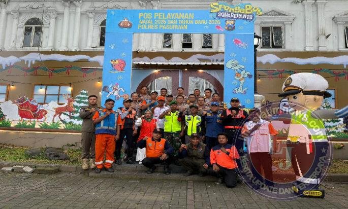 Supervisi Ops Lilin Semeru 2025, Tim Stamaops Polri Cek Kesiapan Pos Yan Tamandayu Pandaan