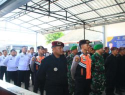 Antisipasi Gangguan Keamanan Nataru, Lapas Banyuwangi Gelar Apel Siaga Libatkan Aparat Penegak Hukum Lain