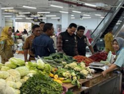 Satgas Pangan Polres Ponorogo Pantau Bahan Pokok di Sejumlah Pasar Jelang Nataru