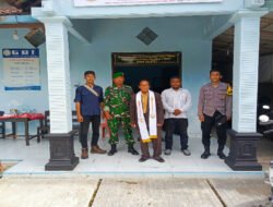 Peran Aktif Babinsa Koramil 0801/07 Ngadirojo Dalam Perayaan Natal Tahun 2025 di Wilayahnya