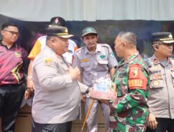 Kapolres Pasuruan Kunjungi Pos Pam : Tingkatkan Keamanan dan Pelayanan Humanis Hadapi Libur Nataru