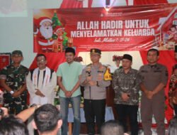 TNI-Polri dan Forkopimda Trenggalek Pantau Langsung Pengamanan Ibadah Natal 2025
