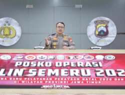 Polda Jatim Menghimbau Masyarakat Waspadai Cuaca Ekstrem Saat Libur Nataru