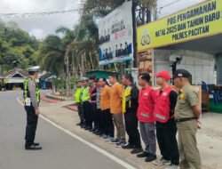 Cegah Kemacetan Berlebih, Personel Gabungan TNI Polri Lakukan Pemantauan di Rest Area Tegalmobo