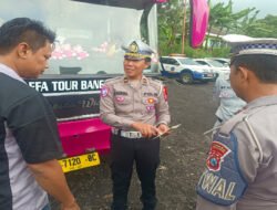 Polres Probolinggo Gelar Ramp Check Gabungan Angkutan Pariwisata Nataru 2025–2026
