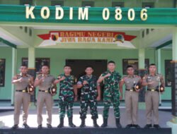 Dandim 0806/Trenggalek Terima Silaturahmi Taruna Akmil, Tanamkan Nilai Disiplin dan Jiwa Kepemimpinan
