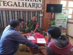 Sigap..!! Babinsa Tegalharjo Bantu Kesulitan Warga Binaan Mengurus Surat Pindah Kependudukan