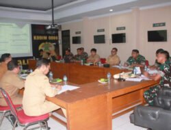Dandim 0806/Trenggalek Pimpin Rakor Percepatan Koperasi Desa Merah Putih