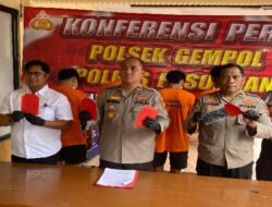 Polsek Gempol Ungkap Kasus Pengeroyokan, 4 Pelaku Diamankan 1 DPO