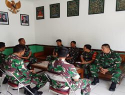 Laksanakan Binter Dengan Humanis, Arahan Danramil 04/Jebres Dalam Apel Pagi Kepada Seluruh Anggota