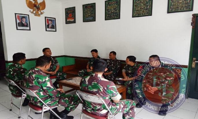 Laksanakan Binter Dengan Humanis, Arahan Danramil 04/Jebres Dalam Apel Pagi Kepada Seluruh Anggota