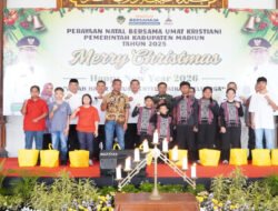 Dandim Madiun Hadiri Perayaan Natal Bersama Forkopimda