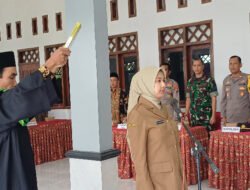 Hadiri Pelantikan Perangkat Desa Sempu, Danramil Nawangan Berpesan Berikan Semangat Baru