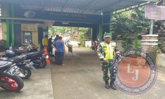 Kolaborasi TNI Polri Lakukan Pemantauan dan Pengamanan di Lokasi Wisata Goa Gong Pacitan