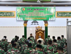 Kodim Ponorogo Gelar Doa Bersama Malam Tahun Baru