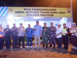Pastikan Keamanan Wilayah, Dandim Pacitan Dan Forkopimda Gelar Patroli Gabungan Jelang Tahun Baru 2026