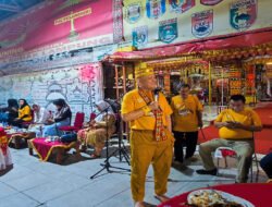 Irjen. Pol (Purn) Ike Edwin Meriahkan Pergantian Tahun 2026 Bersama PWDPI dan Tokoh Masyarakat di LGK