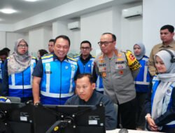 Wakapolri Pantau Arus Balik Nataru di Command Center Tol Jasa Marga Jatiasih