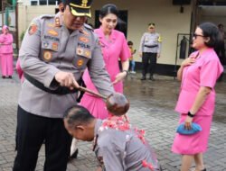 Upacara Kenaikan Pangkat Personel Polres Pelabuhan Tanjung Priok, Periode Januari 2026