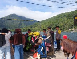 Libur Nataru Polres Magetan Tingkatkan Patroli di Wisata Telaga Sarangan