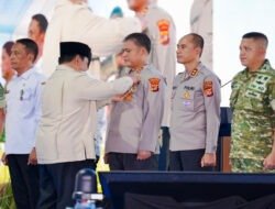 Presiden Prabowo Anugerahkan Tanda Kehormatan kepada Polri atas Dukungan Ketahanan Pangan Nasional