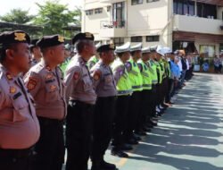 Polres Pelabuhan Tanjung Priok Gelar Apel Gabungan Potensi Masyarakat, Perkuat Sinergi Jaga Kamtibmas