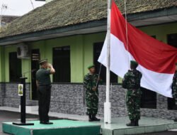 Dari Lapangan Apel, Kasdim Madiun Bangkitkan Semangat dan Disiplin Prajurit