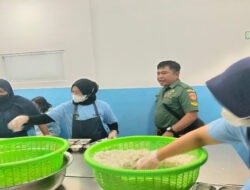 Babinsa Banjarsari Terjun Langsung Ke Lapangan, Cek Dapur MBG Pastikan Makanan Bergizi Gratis Aman dan Higienis