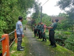 Wujudkan Impian Masyarakat, Danramil 04/Jebres Dampingi Survei Jembatan Gantung