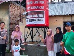 Polri Bangun Puluhan Sumur Bor, Warga Padang Pariaman Mulai Nikmati Air Bersih Pascabencana