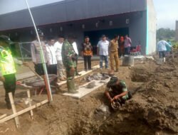 TNI Kawal Kebangkitan Ekonomi Desa, Danramil Sawit Pimpin Peletakan Batu Pertama KDMP Karangduren